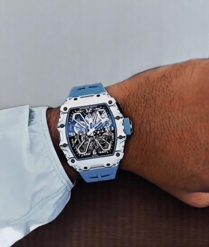 Best Swiss Replica Richard Mille RM 35-03 Rafa Nadal Men's Watch - Carbon 47.5mm photo review