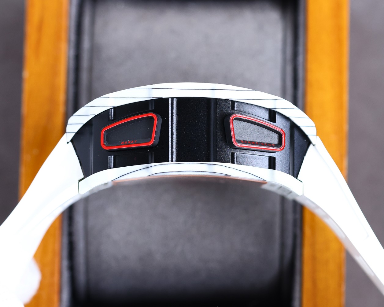 Best Swiss Super Clone: Richard Mille Mclaren F1 RM50-03 White Replica | 44mm NTPT Carbon - Image 6