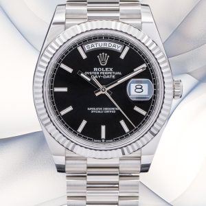 Best Swiss Rolex Day-Date 228239 Replica - 40mm Stainless Steel & Sapphire
