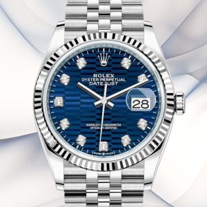 Swiss Super Clone Rolex Datejust M126234-0057 Replica 904L Steel & Sapphire