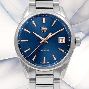 High End Swiss TAG Heuer Carrera WAR1112.BAD0601 Replica - 39mm Steel/Blue Dial