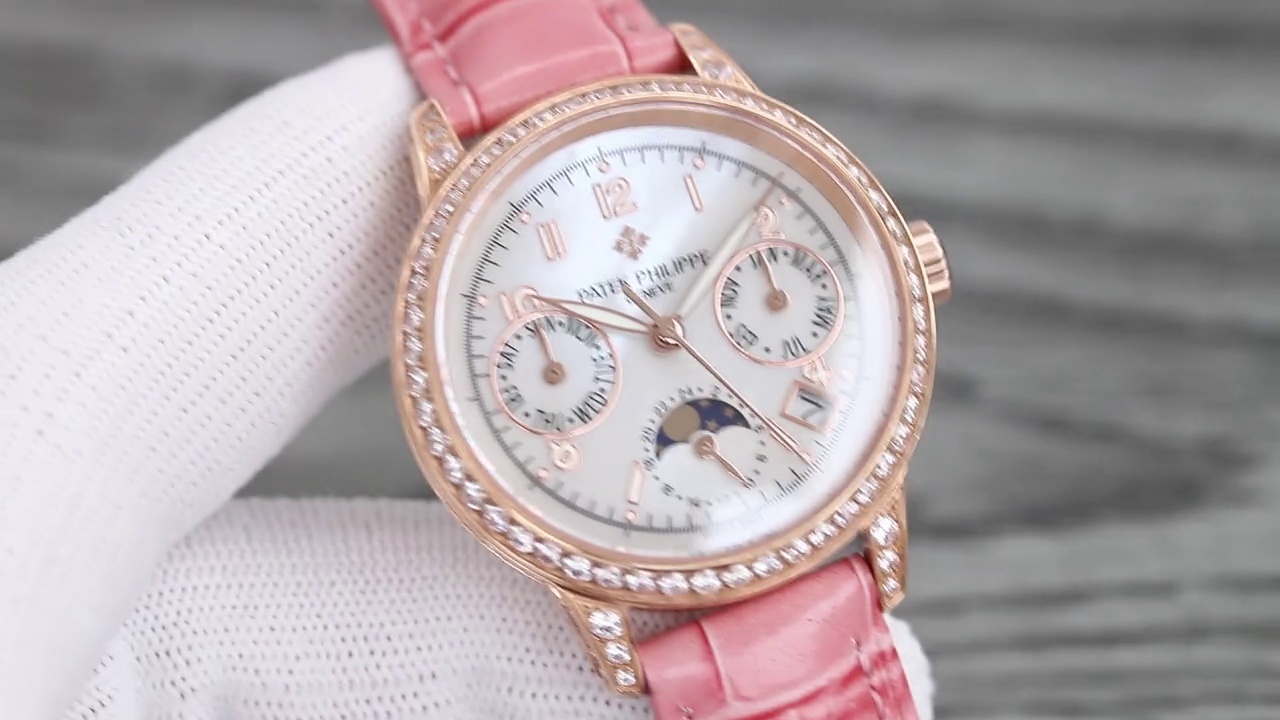 Best Swiss Super Clone: Patek Philippe Grand Complications 4948R-008 Replica Watch | AAA+ 35mm Day/Night Display - Image 4
