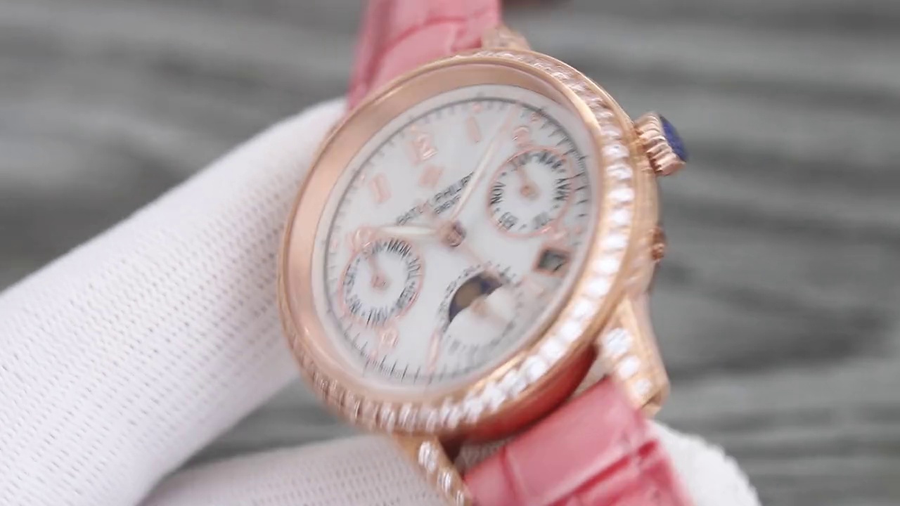 Best Swiss Super Clone: Patek Philippe Grand Complications 4948R-008 Replica Watch | AAA+ 35mm Day/Night Display - Image 5