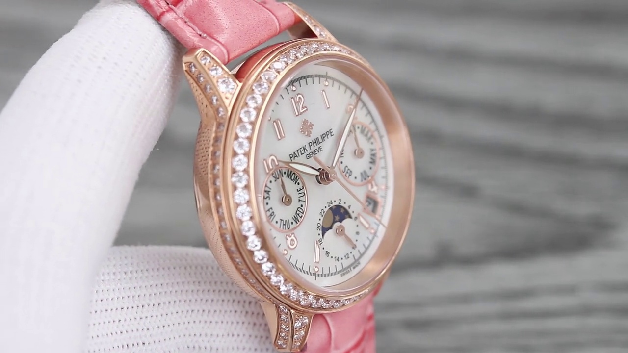 Best Swiss Super Clone: Patek Philippe Grand Complications 4948R-008 Replica Watch | AAA+ 35mm Day/Night Display - Image 3