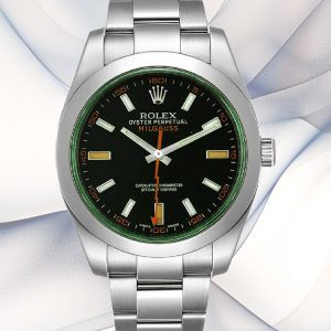 Best Swiss Rolex Milgauss 116400GV Replica – Iconic Design with Sapphire Crystal, Black Dial