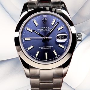 Best Swiss Super Clone Replica Rolex Datejust m126300-0001 - Blue Dial