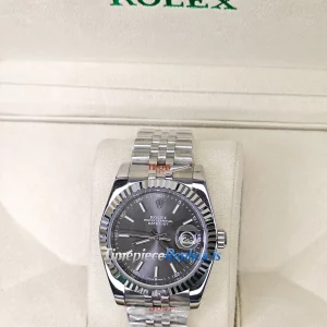 Rolex Datejust 126334‑0014 Swiss 1:1 Super Clone Slate Gray Dial Luxury Watch