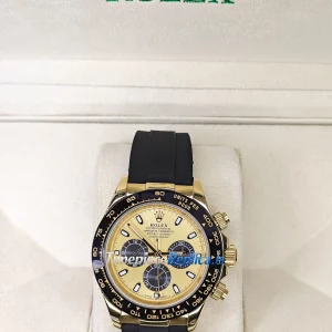 Rolex Daytona m126518ln-0012 1:1 Swiss Super Clone Yellow Gold Watch