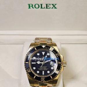 Rolex Submariner 126618LN 1:1 Super Clone Black Dial Gold Watch